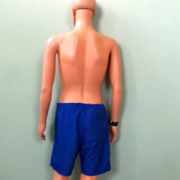 Burberry Brit Men's Blue Polyester Swim Shorts Sz L W/COA